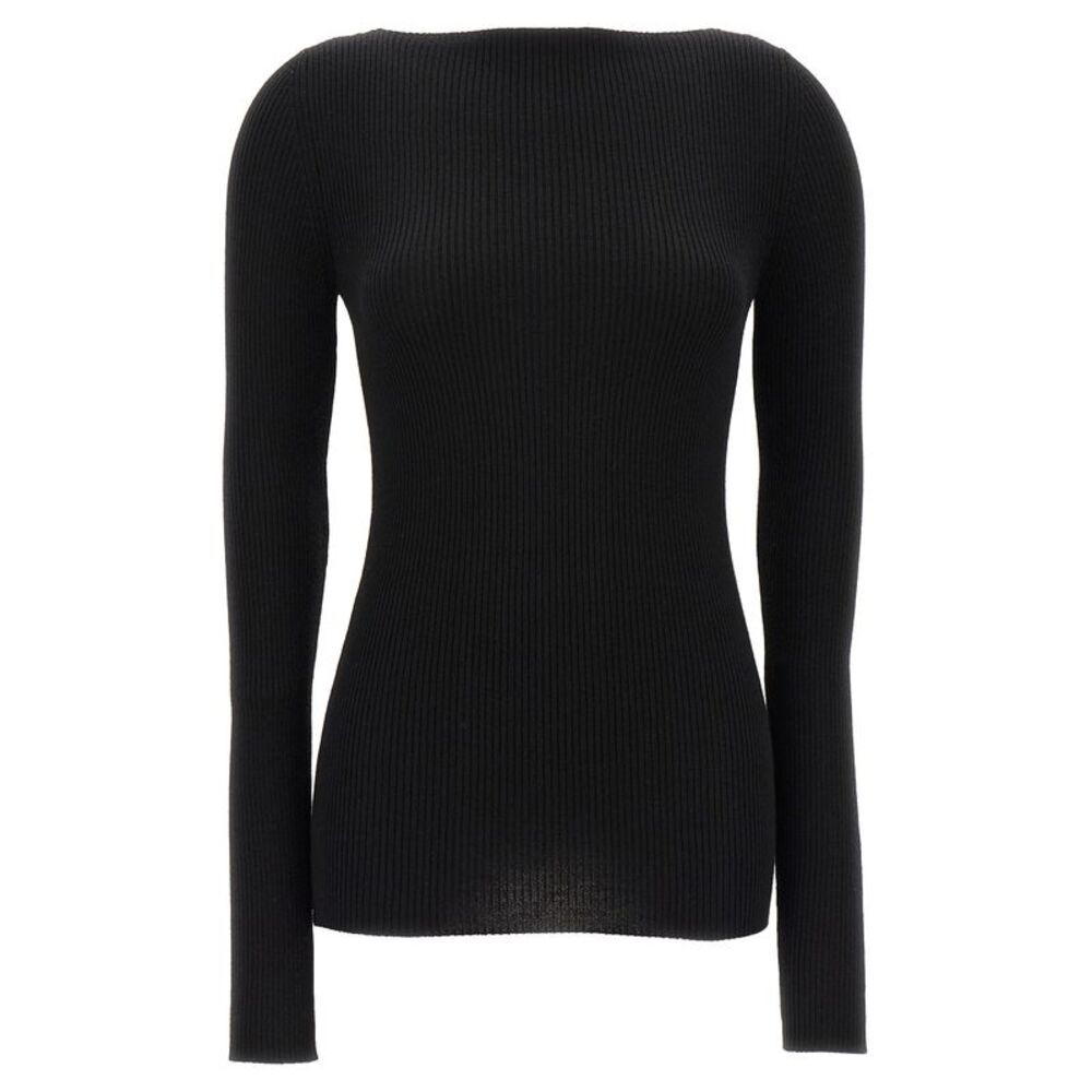 Rick Owens Black Wool Women's Cardigan